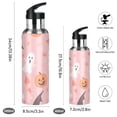 thumbnail image 2 of Yayeee 20oz Insulated Water Bottle Double Wall Stainless Steel with Flip Straw Lid, Cute Pink Halloween, 2 of 7