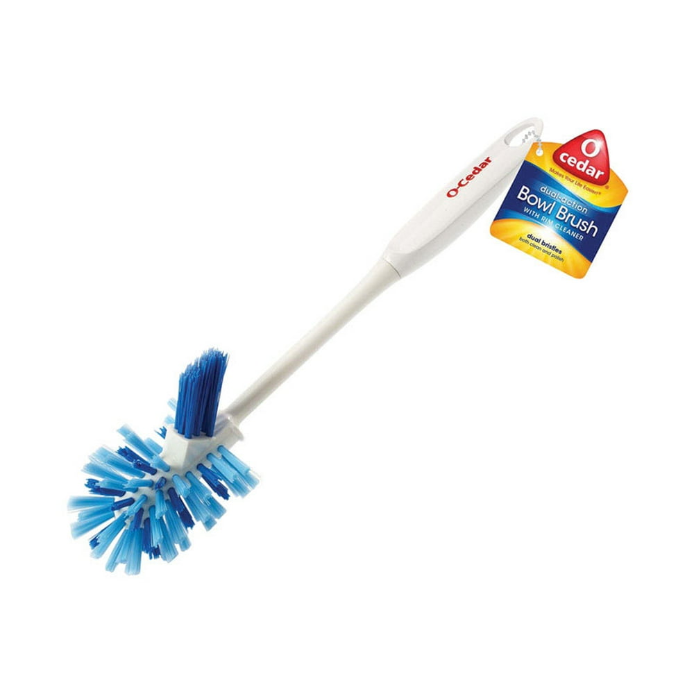 OCedar 5.4 in. W Plastic Bowl Brush