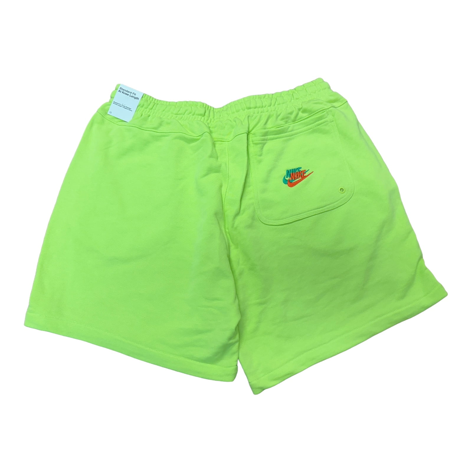 mens neon green nike shorts