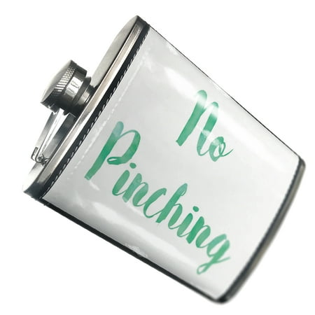 

NEONBLOND Flask No Pinching St. Patrick s Day Green Watercolor