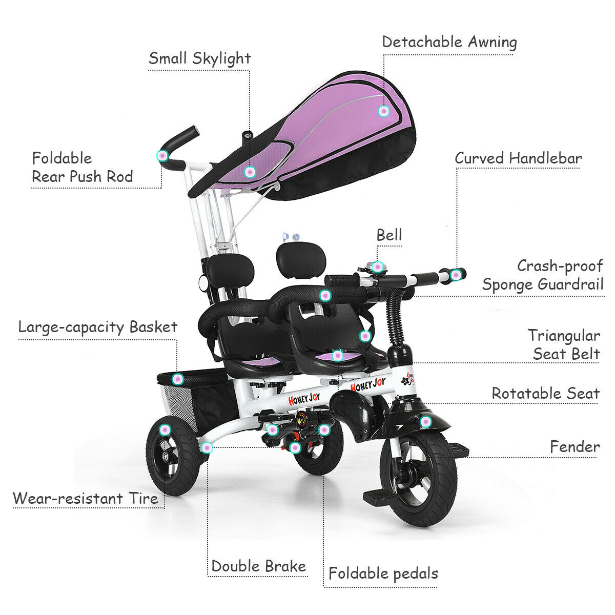 gymax tricycle