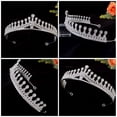thumbnail image 2 of Rhinestone Tiara for Women Retro Wedding Crown Rhinestone Bridal Tiara for Party, 2 of 7