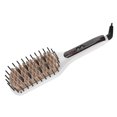 thumbnail image 2 of Extensiones de cabello marrón oscuro StrRid Clip en extensión recta 22 pulgadas de largo sintético negro grueso clips en postizos para mujeres 5 piezas rubia rizada ondulada 18 pulgadas fácil instalac, 2 of 5