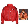thumbnail image 2 of Chaqueta de cosplay de Takerlama Akira Kaneda para hombre, color rojo, con estampado de cápsulas y pastillas, estilo bombardero, para motociclista, de piel sintética, estilo anime, 2 of 5