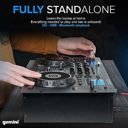 ジェミナイ オールインワンCDJコンソール GEMINI CDM-4000BT 返品種別A