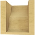 thumbnail image 4 of 6"W x 6"D x 6"H Wide Greensboro Rough Cedar Woodgrain TimberThane Corbel, Primed Tan, 4 of 6