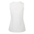 thumbnail image 3 of Women's Levelwear  White Washington Capitals Macy Banner Arch Tank Top, 3 of 3