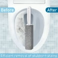 thumbnail image 3 of SYVVY 4Pcs Pumice Stone Toilet Bowl Cleaner,Pumice Stone for Cleaning Toilet, Pool, Sink, Bathtubs,with 4.13 inches Plastic Handle,Remove Limescale Stain, 3 of 7