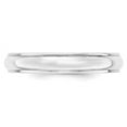thumbnail image 2 of Primal Gold 14 Karat White Gold 4mm Half Round with Edge Band Size 10.5, 2 of 5