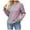Grey, variant on Women's Autumn And Winter Round Neck Leopard Print Long Sleeve Knitted Knitted Sweater Pullover Jacket