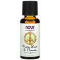 thumbnail image 2 of NOW Foods Essential Oils, Peace, Love & Flowers, 1 fl. oz (30 ml), 2 of 9
