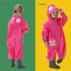 thumbnail image 2 of Chubasqueros con capucha para niños (S) Traje de lluvia Chaqueta poncho Transpirable Manga larga Ropa para niños ligera y transpirable Unisex Niñas Niños 1 2 3 4 5 6 7 8 años, 2 of 5