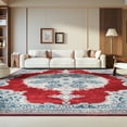 thumbnail image 5 of SAFAVIEH Brentwood Cahal Oriental Area Rug, Red/Ivory, 6' x 9', 5 of 14