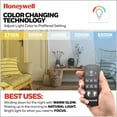thumbnail image 4 of Honeywell Kaliza Ceiling Fan, Color Changing LED and Remote Control, 60", Black, 4 of 12