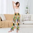 thumbnail image 5 of FORMRS Women's Pajama Pants with Pockets Soft Comfy Loungewear Sleep Bottom, Sizes S-2XL, Colorful Birds Pattern, 5 of 8