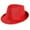 Red, variant on Tejiojio Fall Clearance Unisex Trilby Gangster Cap Beach Sun Straw Hat Band Sunhat