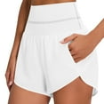 thumbnail image 2 of QATAINLAV Womens High Waist Athletic Shorts Summer Running Workout Tennis Short Pants Solid Stretchy Casual Gym Yoga Shorts with Pockets White M Back to College Sales, 2 of 9