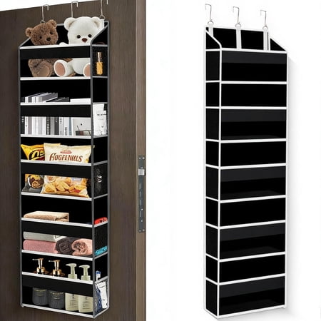 GADE over the door storage organizer 5 pockets 10 mesh pockets 44 lbs capacity - for bedroom bathroom nursery