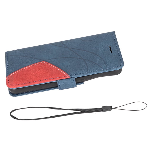 Funda para teléfono con tapa tipo billetera, de cuero PU, con cierre magnético, con tarjetero para Samsung S22, hombres y mujeres