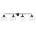 thumbnail image 3 of Innovations Lighting 215-OB-G713 Bell 4 Light 44" Wide Vanity Light - Oil Rubbed Bronze /, 3 of 5