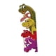 thumbnail image 5 of Pegatina de pared de dinosaurio de dibujos animados, 30 x 90 cm, decoración de pared, pegatina de pared extraíble colorida Izquierda, 5 of 9