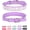 Purple, variant on Mumup Dog Collar for Small Medium Large Dogs，Small Dog Collar for Female Dogs, Bling Girl Dog Collars, Pink Dog Collar, Rhinestone Puppy Collars