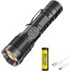 thumbnail image 1 of Antorcha LED Xhp99 superbrillante de 10000 lúmenes, linterna LED USB con zoom impermeable, linterna de 3 modos, antorchas de mano impermeables para acampar, senderismo de emergencia, 1 of 5