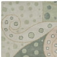 thumbnail image 4 of SAFAVIEH Bella Salah Geometric Paisley Wool Area Rug, Sage/Multi, 6' x 9', 4 of 6