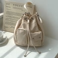 thumbnail image 3 of Bolso de Hombro Kuymtek para Mujer Ocio Gran Capacidad Color Sólido, 3 of 7
