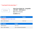 thumbnail image 2 of Valve Cover Gasket Set - Compatible with 2003 - 2008 Mazda 6 2004 2005 2006 2007, 2 of 2