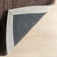 thumbnail image 3 of Rugs USA Mallory Plaid Wool Area Rug, 4' x 6', Mallory Dark Brown, 3 of 8