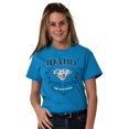thumbnail image 5 of Idaho Pride Gem State Floral ID Women's Graphic T Shirt Tees Brisco Brands M, 5 of 6