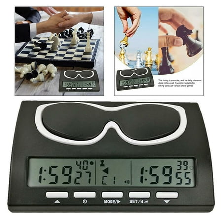 

Chess Clock Game Timer Professional Count Up Down Game Timers Battery Powered