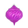 thumbnail image 1 of Vickerman 8" Fuchsia Brillant Oignon de Mercure Ornement de Noël, 1 of 1