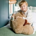 thumbnail image 3 of Horse Nesting Nook Backrest Giant Plush Kids Lounge Pillow Stuffed Animal, 3 of 5