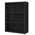thumbnail image 5 of Custos Collection - 3-Tier Adjustable Bookcase, Open Compartment Storage Shelf, 9.4" D x 23.6" W x 32" H, for Living Room, Office, Dining Room, Space-Saving Design, Ebony Black, 5 of 10