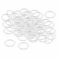 thumbnail image 1 of Anillos para el cabello Salvador Tipo 6 100 piezas De plata, 1 of 9