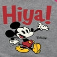 thumbnail image 3 of Disney - Mickey Mouse - Hiya! - Toddler & Youth Girls Raglan Graphic T-Shirt, 3 of 5