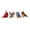 A, variant on DIY Patchwork Bird Ornament Craft Kit - Handmade Fabric Hanging Bird Charm Set for Christmas Tree Decoration, Rustic Home Decor Gift, 1 Pack