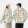 thumbnail image 5 of Picia Dinosaur Women's Men's UPF 50+ Sun Protection Hoodie Shirt Long Sleeve SPF Fishing Outdoor UV Hiking Lightweight Shirts-Large, 5 of 9