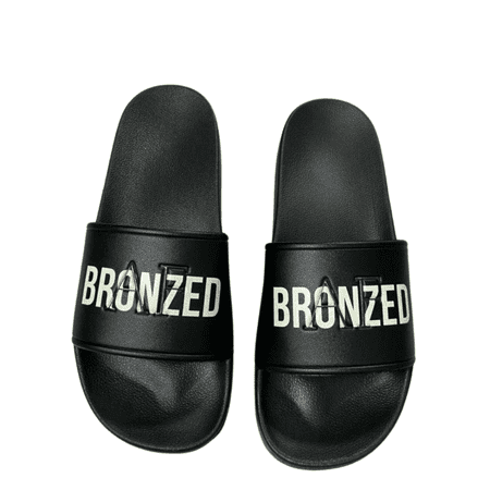

Bronze Cactus Sunless Black AF Sliders Unisex Slipper Footwear
