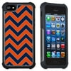 Apple iPhone 6 Plus / iPhone 6S Plus Cell Phone Case / Cover with Cushioned Corners - Bears Football Colors Chevron