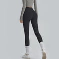 thumbnail image 2 of Pantalones de Yoga Flare Mujeres con Bolsillos Cintura Alta Cintura Ajustada Suelta Pantalones de Yoga de Longitud Completa para el Gimnasio de Yoga de Baile, 2 of 5