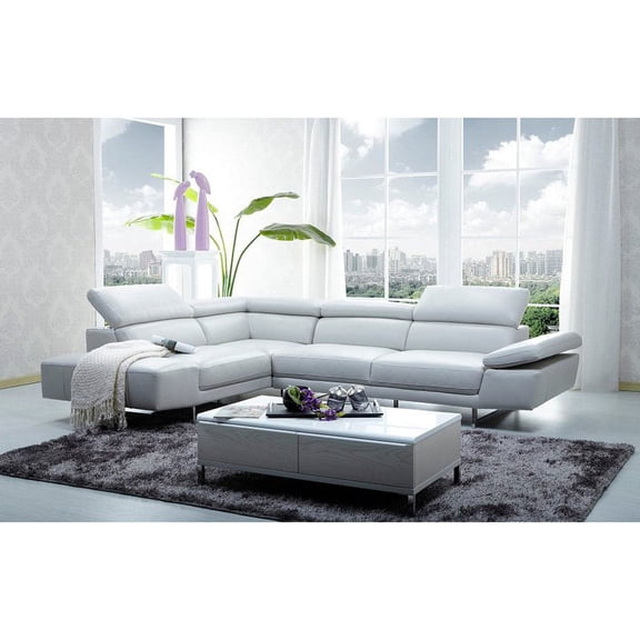 J&M Furniture 1717 NL5116 Chaise Sectional Sofa