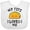 AA-White, variant on Inktastic My Titi Loves Me with Taco Illustration Boys or Girls Baby Bib