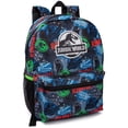 thumbnail image 3 of Jurassic World Backpack - Boys Kids 4 Piece School Lunch Box With Water Bottle, 3 of 5