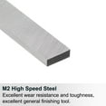 thumbnail image 4 of Unique Bargains Square Lathe Tool Bit Blank 4mm x 12mm x 200mm M2 HSS (High Speed Steel) Turning Tool Milling Blank, 4 of 6