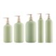 thumbnail image 5 of Botella dosificadora de jabón con cabezal de bomba de plástico for el hogar, el hotel y el baño, color verde, 200 ml, 300 ml y 500 ml, 5 of 5
