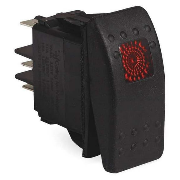 Mi-T-M Rocker Switch,with Lamp 32-0669