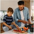 thumbnail image 2 of LQQBOX Carrot Curler and Peeler, Black Carrot Spiral Shred Slicer Root Vegetables Fruits Slicer Sharpener Garnishing Tool - 3 Pcs, 2 of 7